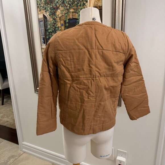 Beige Quilted Jacket - Picture 2 of 3